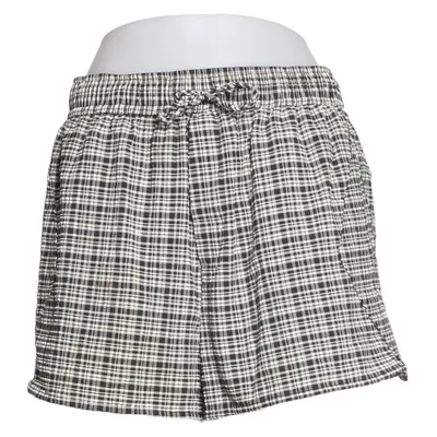 Shorts (Svart, Vit) från Ganni Elastan, Polyamid, Återvunnen polyester