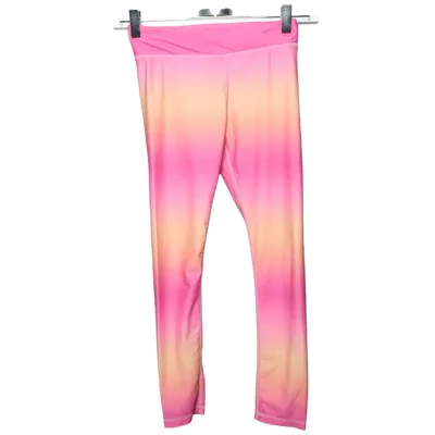 Träningstights (Rosa, Orange) från Energetics Elastan, Polyester