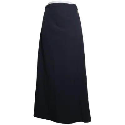 Skirt (Blue) from Birgitta Elastane, Polyester, Wool