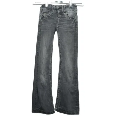 Jeans (Grå) från Gina Tricot Bomull, Elastan