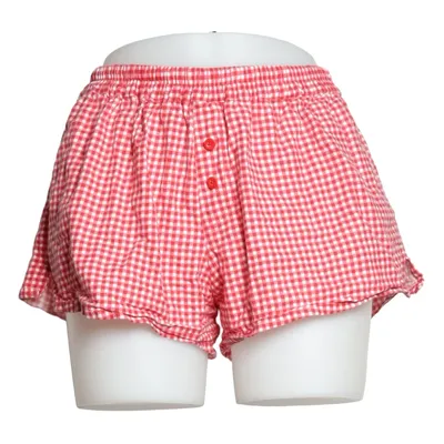 Pyjamasshorts (Röd, Vit) från Motel Bomull