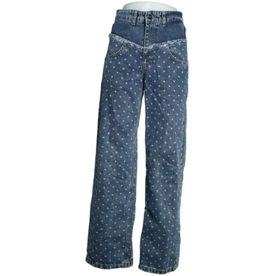 Spijkerbroek (Blauw) van Co'Couture Katoen