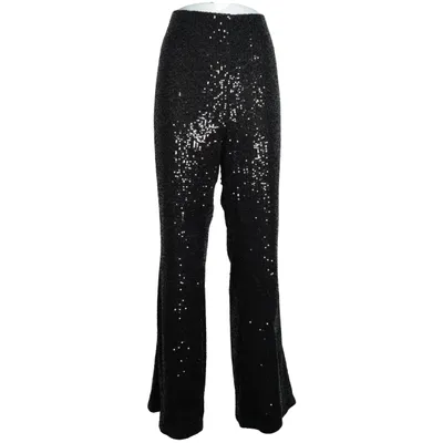 Byxor (Svart) från H&M Elastan, Polyester
