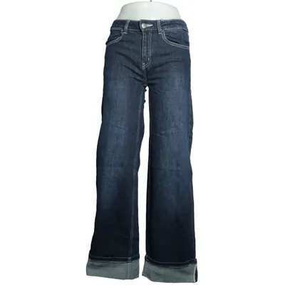 Jeans (Fade) från Never Denim Elastan, Återvunnen bomull