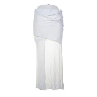 Maxi skirt (White) from Totême Silk, Wool