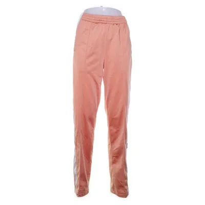 Träningsbyxor (Orange, Vit) från Adidas Återvunnen polyester