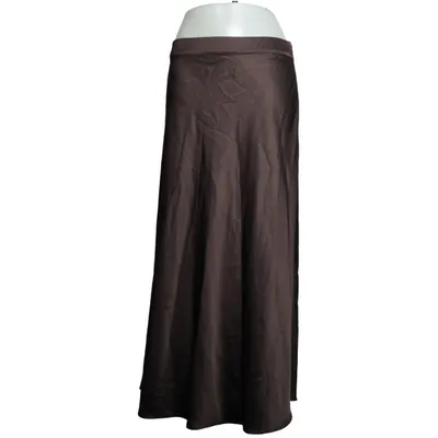 Långkjol (Brun) från Nümph Polyester, Viskos