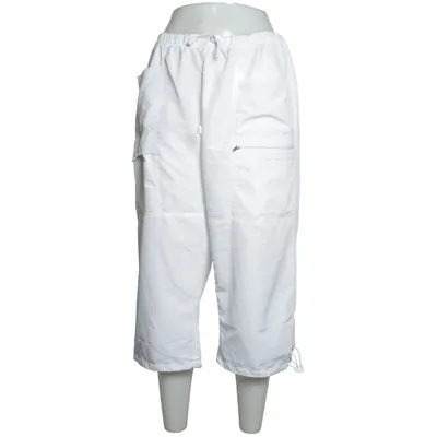 Driekwart broek (Wit) van Ofelia Polyester