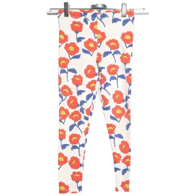 Leggings (Hvid, Rød, Blå, Flerfarvet) fra Mini Rodini Bomuld, Elastan