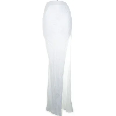 Maxi dress (White) from Aggi Cupro, Silk