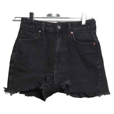 Jeansshorts (Svart) från Never Denim by Bik Bok Bomull