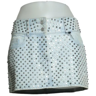 Jupe en jean (Studio) de H&M Studio Coton, Polyester