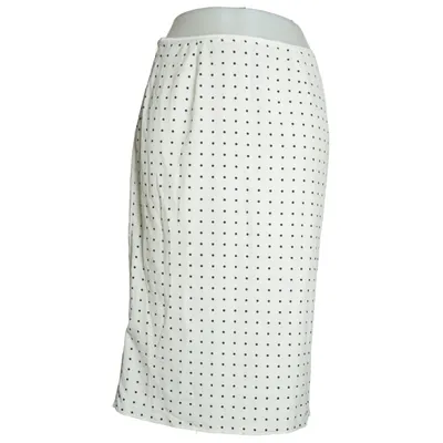 Skirt (White, Black) from Sasha Therese Polyester