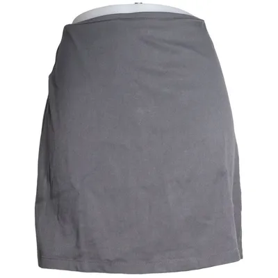 Kjol (Grå) från Monki Elastan, Polyester, Viskos