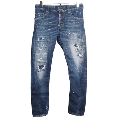 Jeans (Blå) från Dsquared2 Bomull, Elastan, Polyester