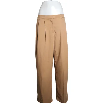 Pantalon patte d'éléphant (Marron) de NA-KD Élasthane, Polyester