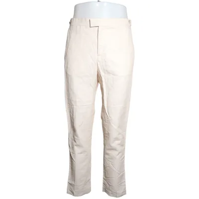 Pantalon de costume (Slim Fit) de H&M Coton, Lin, Polyester
