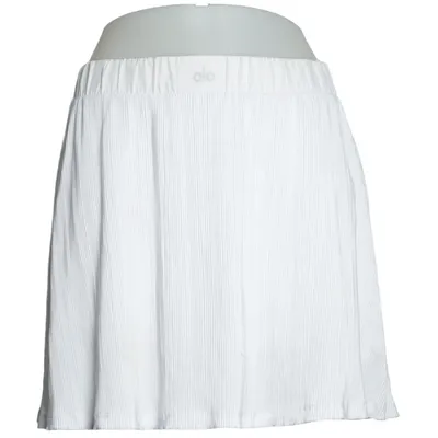 Træningsnederdel (Hvid) fra Alo Yoga Elastan, Polyester