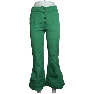 Pants (Green) from H&M Studio Cotton, Elastane