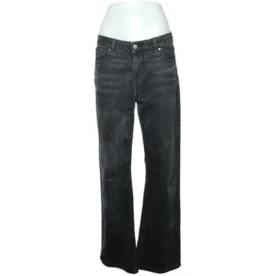 Jeans (Grå) från Never Denim by Bik Bok Elastan, Återvunnen bomull