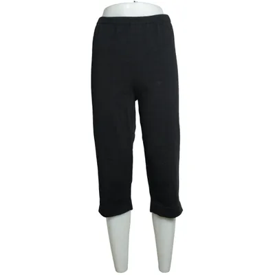Three-quarter pants (Black) from Soft Goat Cotton, Silk