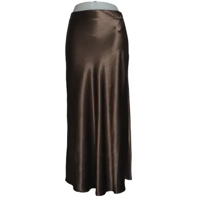 Långkjol (Brun) från M-KAE Polyester