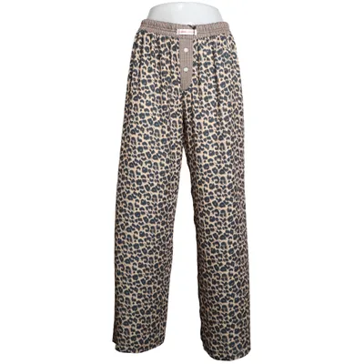 Pajama pants (Brown, Black) from Hand Over Polyester