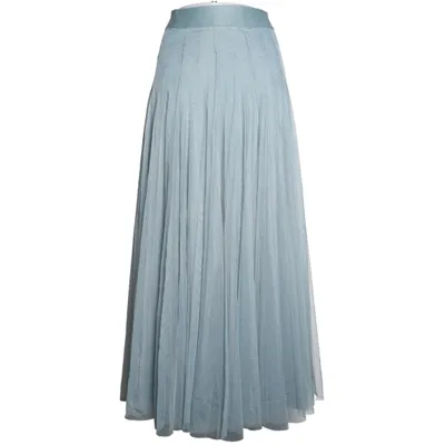 Tylnederdel (Blå) fra Zero Polyester, Viscose