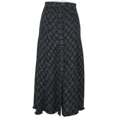 Långkjol (Svart, Vit, Flerfärgad) från Zara Woman