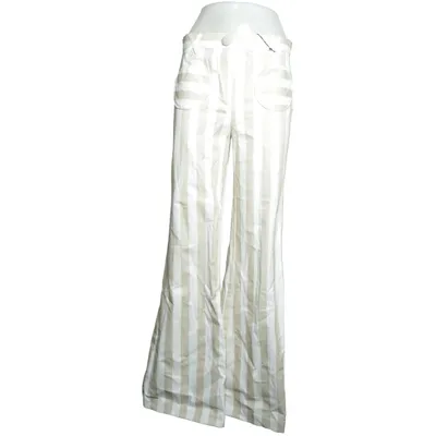 Palazzohose (Beige, Weiß) von Wear It Baumwolle, Elasthan
