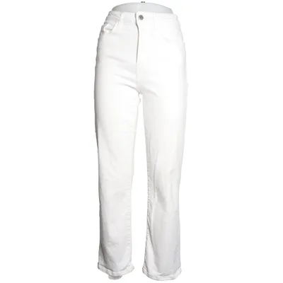 Jeans (Vit) från Sanne Alexandra Bomull, Elastan, Återvunnen polyester