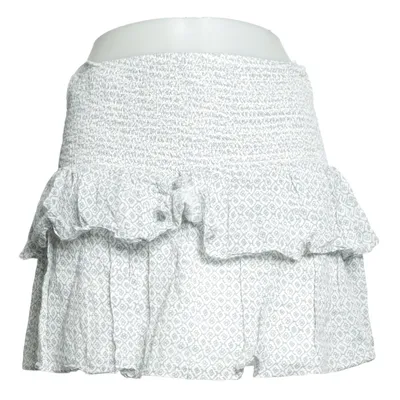 Nederdel (Hvid, Blå) fra Style Butler Bomuld