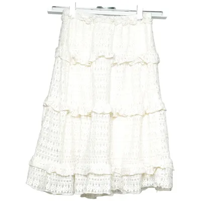 Kjol (Beige) från Zara Viskos