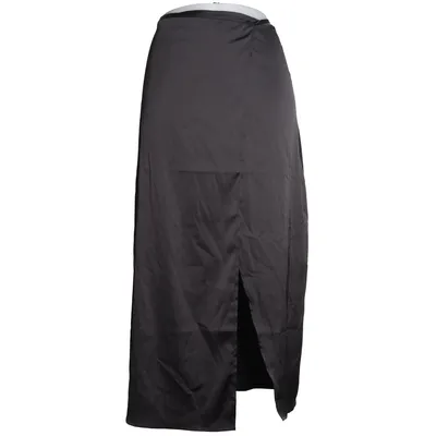 Långkjol (Svart) från Bik Bok Elastan, Polyester