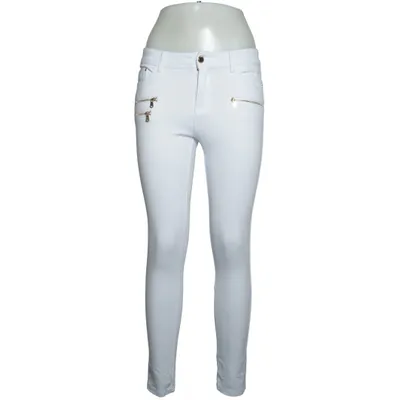 Jeans (Hvid) fra Miss Anna Bomuld, Elastan, Polyester
