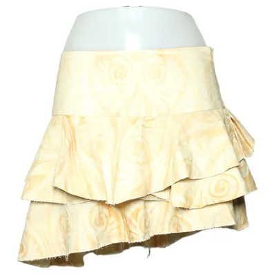 Kjol (Gul) från H&M Bomull, Viskos