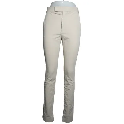 Chinos (Beige) fra Helmut Lang Bomuld, Elastan, Silke