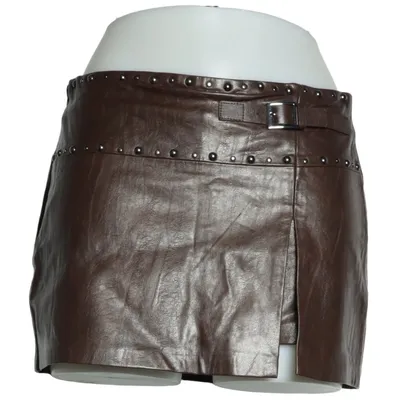Skort (Brown) from Bershka