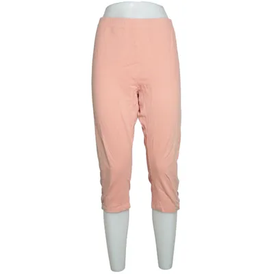Three-quarter pants (Pink) from Isolde Cotton, Elastane