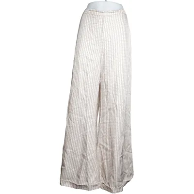 Palazzobyxor (Beige, Vit) från By Malene Birger Acetat