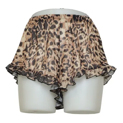 Pyjamasshorts (Brun, Svart, Flerfärgad) Elastan, Polyester