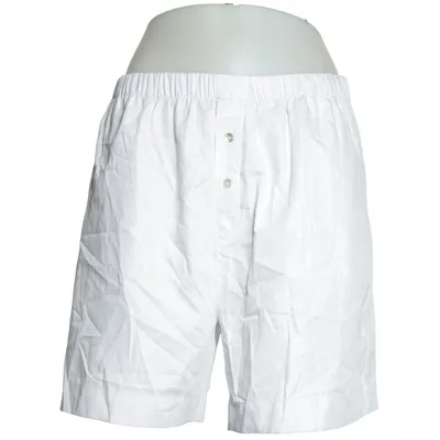 Pyjamashorts (Wit) van Pilgrim Katoen