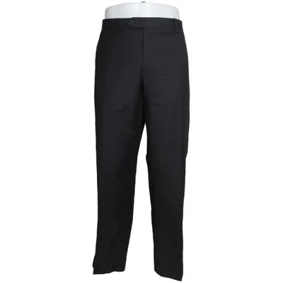 Suit pants (Black) from Dressmann Wool