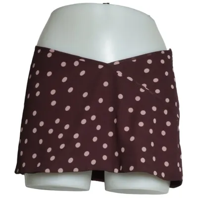Jupe (Marron, Rose) de Sasha Therese Élasthane, Polyester