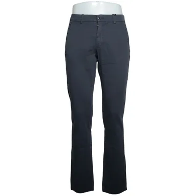 Chinos (Blue) from Lindbergh Cotton, Elastane