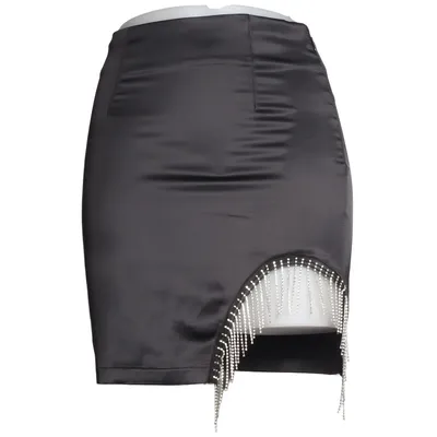 Kjol (Svart) från Gina Tricot Elastan, Polyester