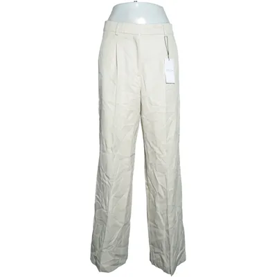 Suit pants (Beige) from STOCKH LM Studio Linen, Lyocell, Polyester