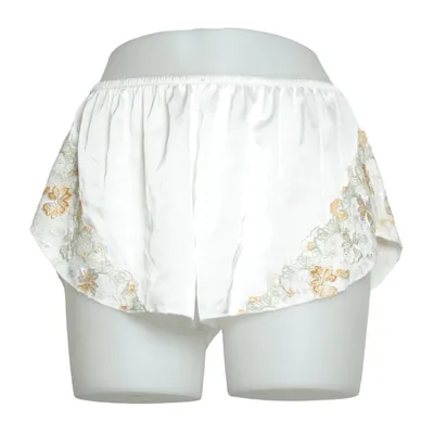 Pajama shorts (White, Multicolored)