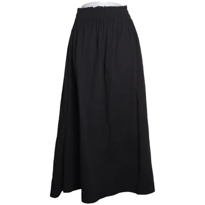 Jupe longue (Noir) de .blacktogrey Élasthane, Coton biologique