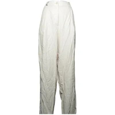 Byxor (Beige) från KappAhl Bomull, Linne